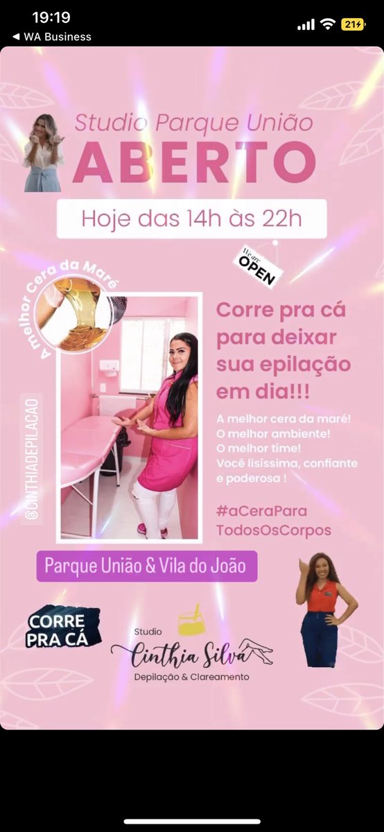 Aguardando por vocês meninas 🤩🤩🤩