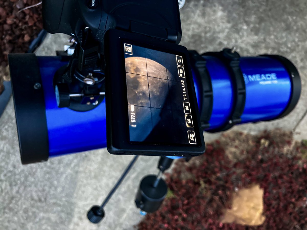NathanFreel's tweet photo. Got the telescope out last night https://t.co/dKVx8VYQRN
