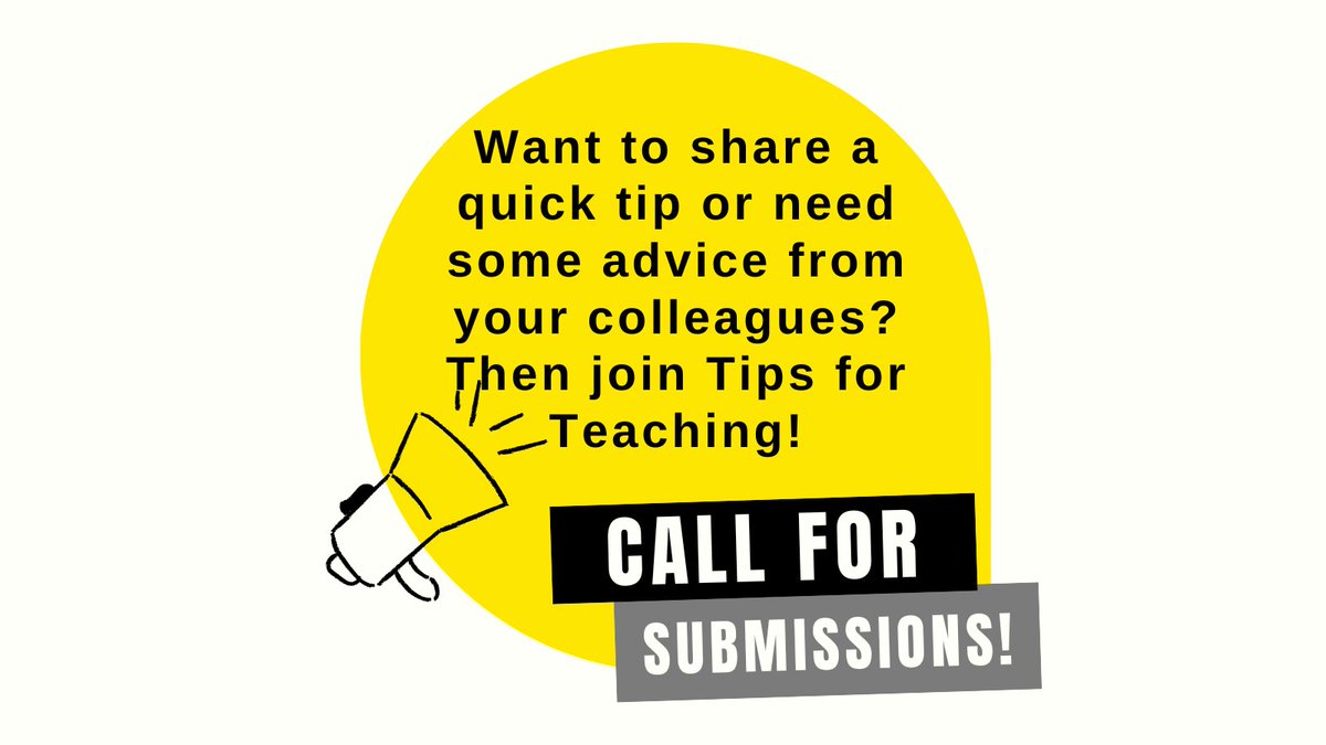 Call for submissions: Tips for Teaching networks.h-net.org/node/21301/dis…