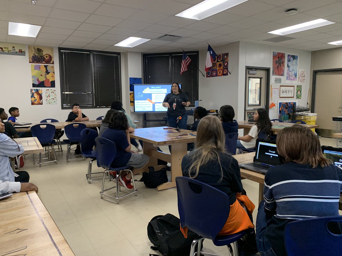 Our first #bestbuddies meeting was tonight! So excited to start the very first Buddies chapter here at <a href="/WunderlichKISD/">Wunderlich Int.</a>
