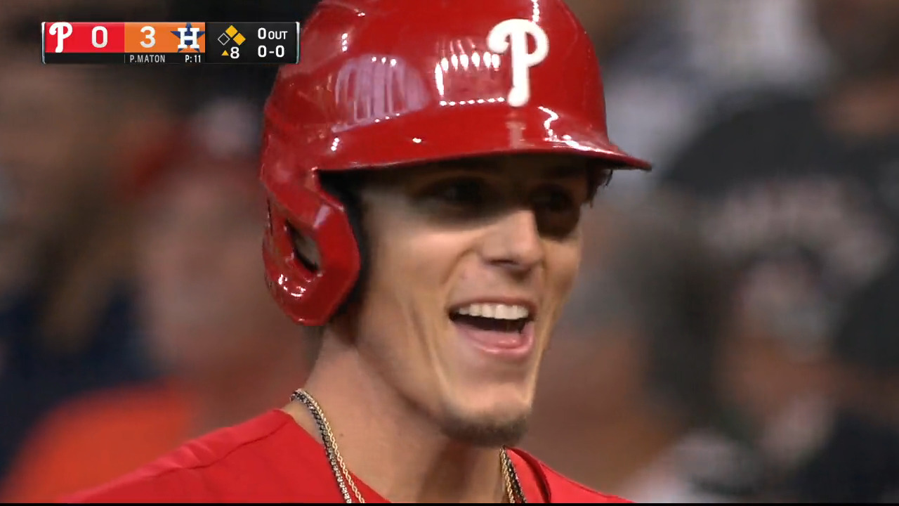 MLB on Twitter: "Nick Maton got a hit off his brother Phil and you have to  love the reactions by them both. 🤣 https://t.co/Acvel8I8Fv" / Twitter