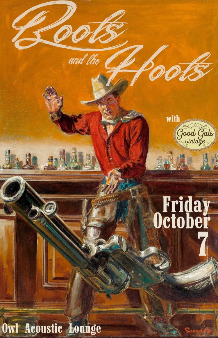 This Friday we are down in Lethbridge at @owlacoustic with a special pop up western shop by Good Gals Vintage.