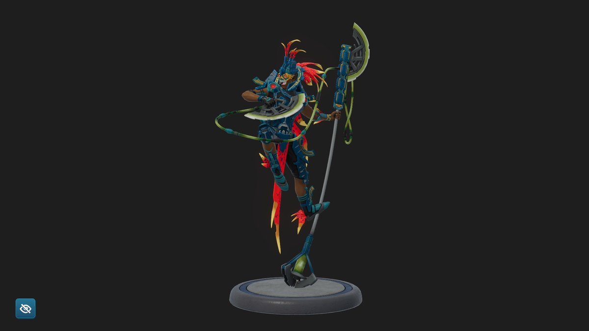 CrusaderPope16's tweet photo. @Moonbreaker's model painter is way too good. It has absorbed more of my playtime than the game itself. https://t.co/ySAZi3hdS4
