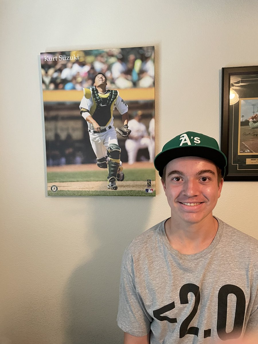 Congratulations <a href="/kurtsuzuki/">Kurt Suzuki</a> on an awesome baseball career!!!! You are <a href="/MatthewDElite15/">Matthew DeOliveira</a> favorite player!!! He watched you all his life and uses a lot of your techniques ⚾️  Good luck on your next chapter 🤙🏻