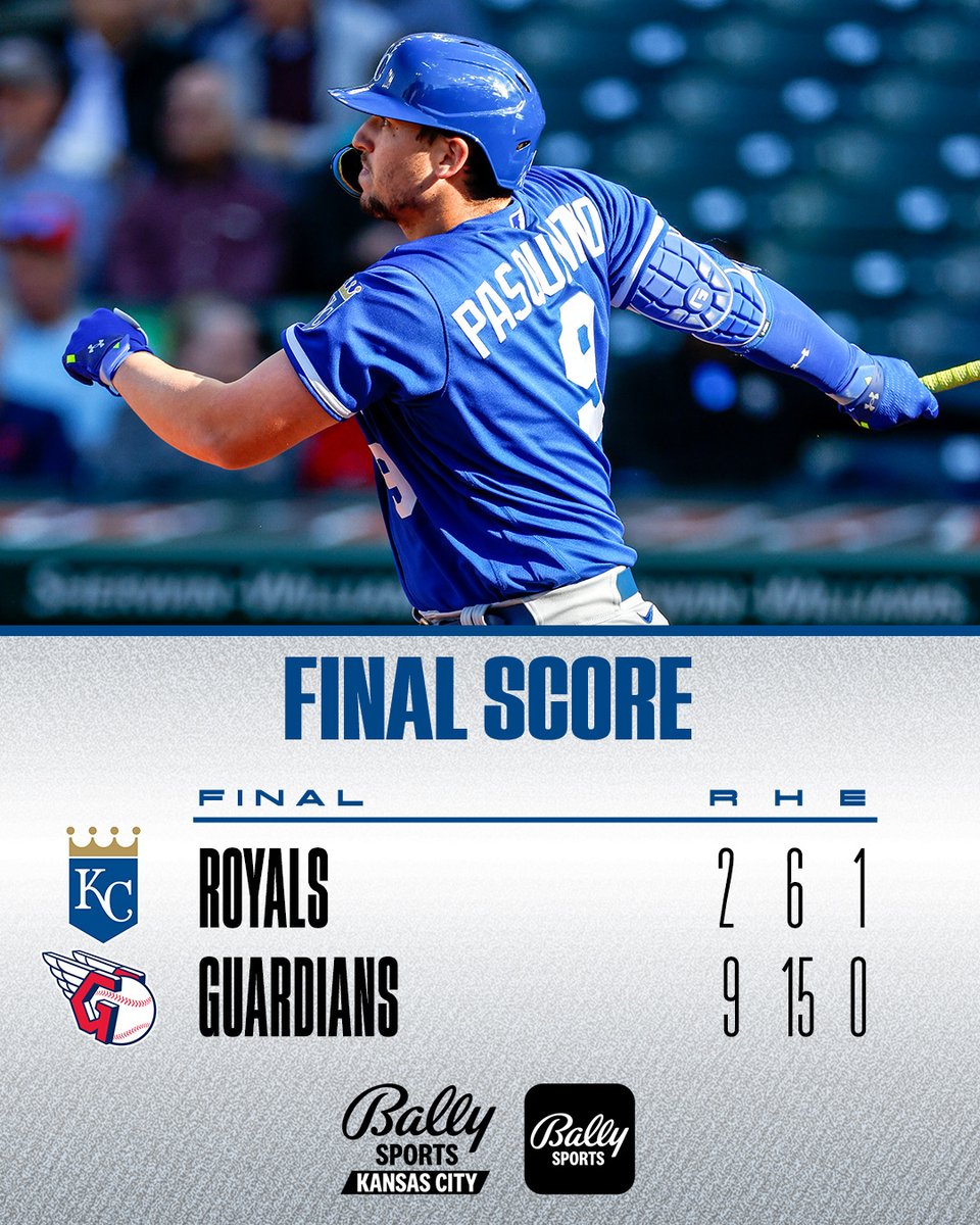 Final score from the final game of the season. #Royals