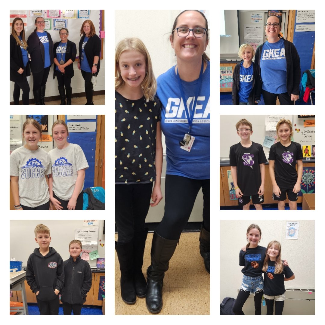 Homecoming Spirit week! So many twinning 6th graders!  #gkcogs