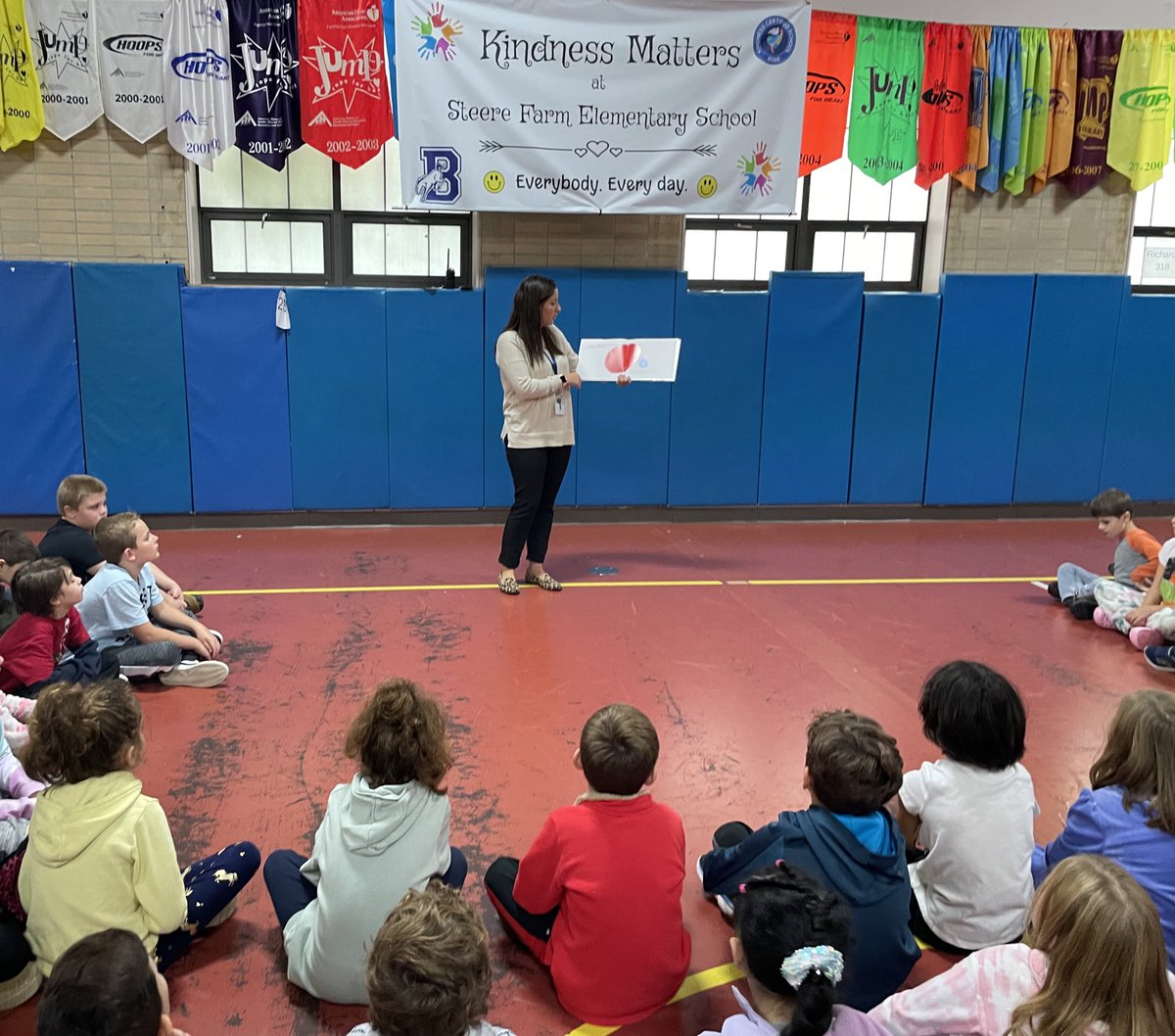 Thank you, <a href="/Mrs_Francis7/">Courtney Francis</a>! Our 2nd graders loved <a href="/KathrynOtoshi/">Kathryn Otoshi</a>’s One. #bekind #itjusttakes1 #bebrave #KindnessMatters #WorldTeachersDay #GoBroncos <a href="/BSDBroncos/">Burrillville Superintendent</a>