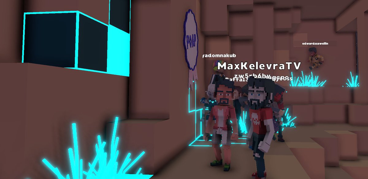 BKadeval's tweet photo. @TheSandboxGame @deadmau5 I just participated in the #SandboxAlphaS3Giveaway for a chance to win 500 SAND! Found George from the Metaglitch in @deadmau5's Tower of Light, check out my screenshot below!
👇 https://t.co/D7x3QET72f