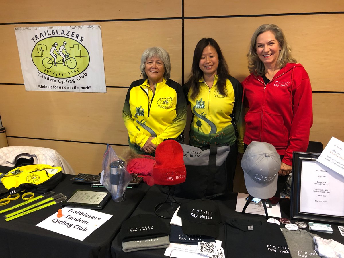 TRAILBLAZERSTCC's tweet photo. 🤲🏻 #SayHelloToBlindness & TRAILBLAZERS exhibiting together at the View Point #GeneTherapy seminar @FB_Canada .
#Education #fightingblindness #RecAndSports #ActiveLiving #SightDisability #BlindAwarenessMonth https://t.co/hphuihBDEB