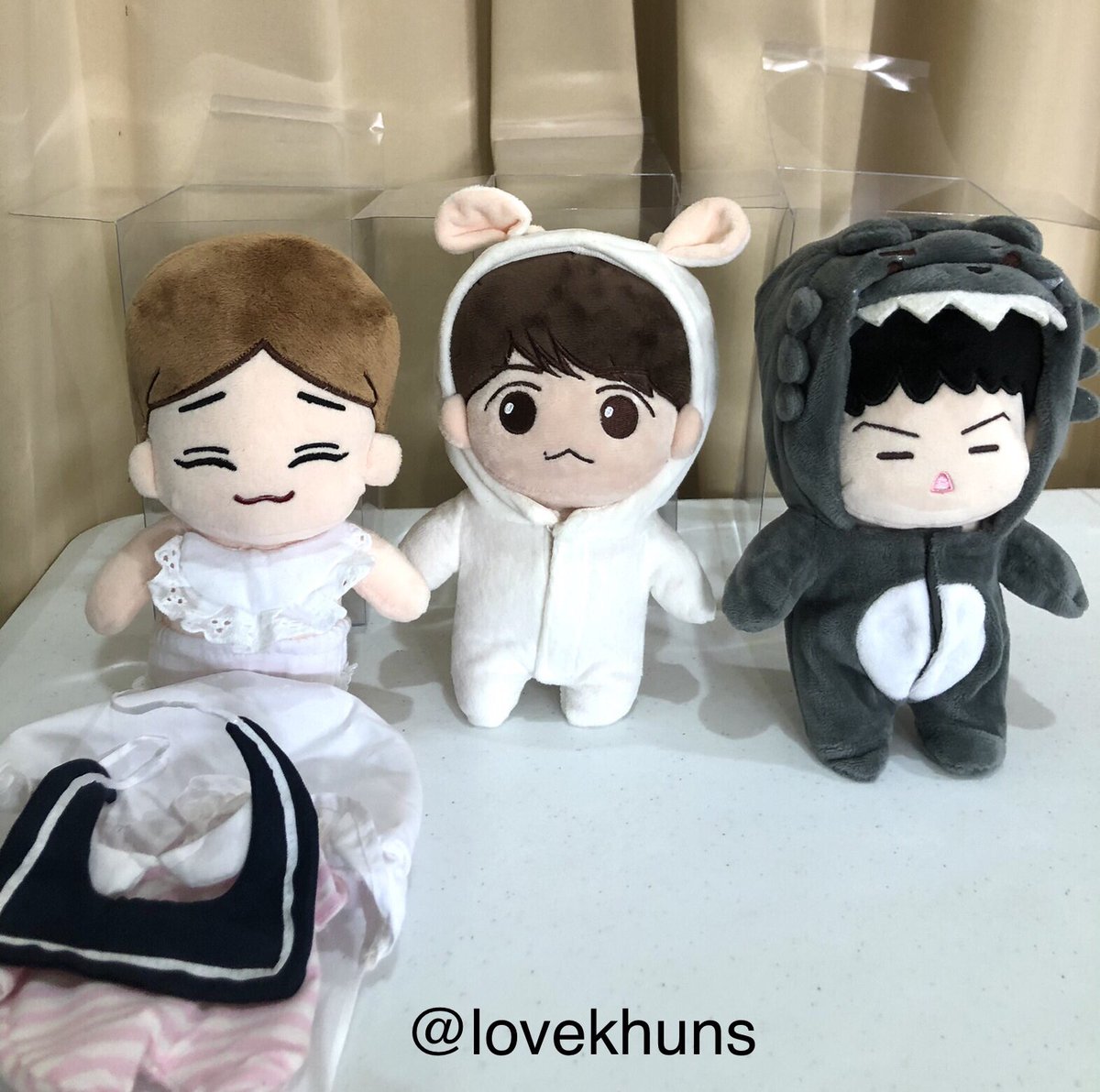 lovekhuns's tweet photo. ปล่อยต่อ พร้อมส่ง ตุ๊กตา Exo ขนาด 20 CM

-แบคฮยอน 300฿ 
-เฉิน จงแด 300฿
-เซฮุน 400฿ 

ได้ชุด+กล่องใส ค่ะ 

ส่งฟรี ‼️

#ตลาดนัดexo #ตุ๊กตา20cm #ตุ๊กตาexo #เฉิน #แบคฮยอน #เซฮุน ตามหา https://t.co/SDxM7bOrXB