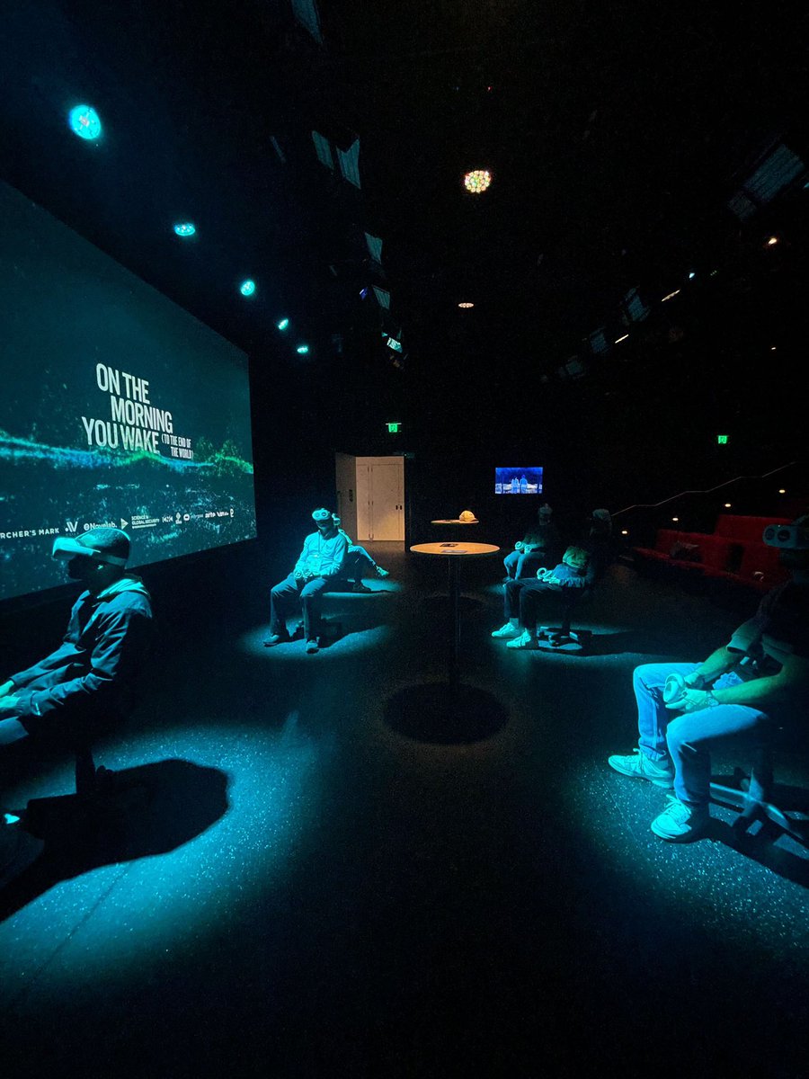 MorningYouWake's tweet image. More from our featured VR screenings in #Melbourne for @g4capac @ACMI_Education @G4C!

📍 @ACMI

#G4CAPAC #G4CSummit22 #onthemorningyouwake #xr4c #socialimpact #nuclearban #TechForGood #VR