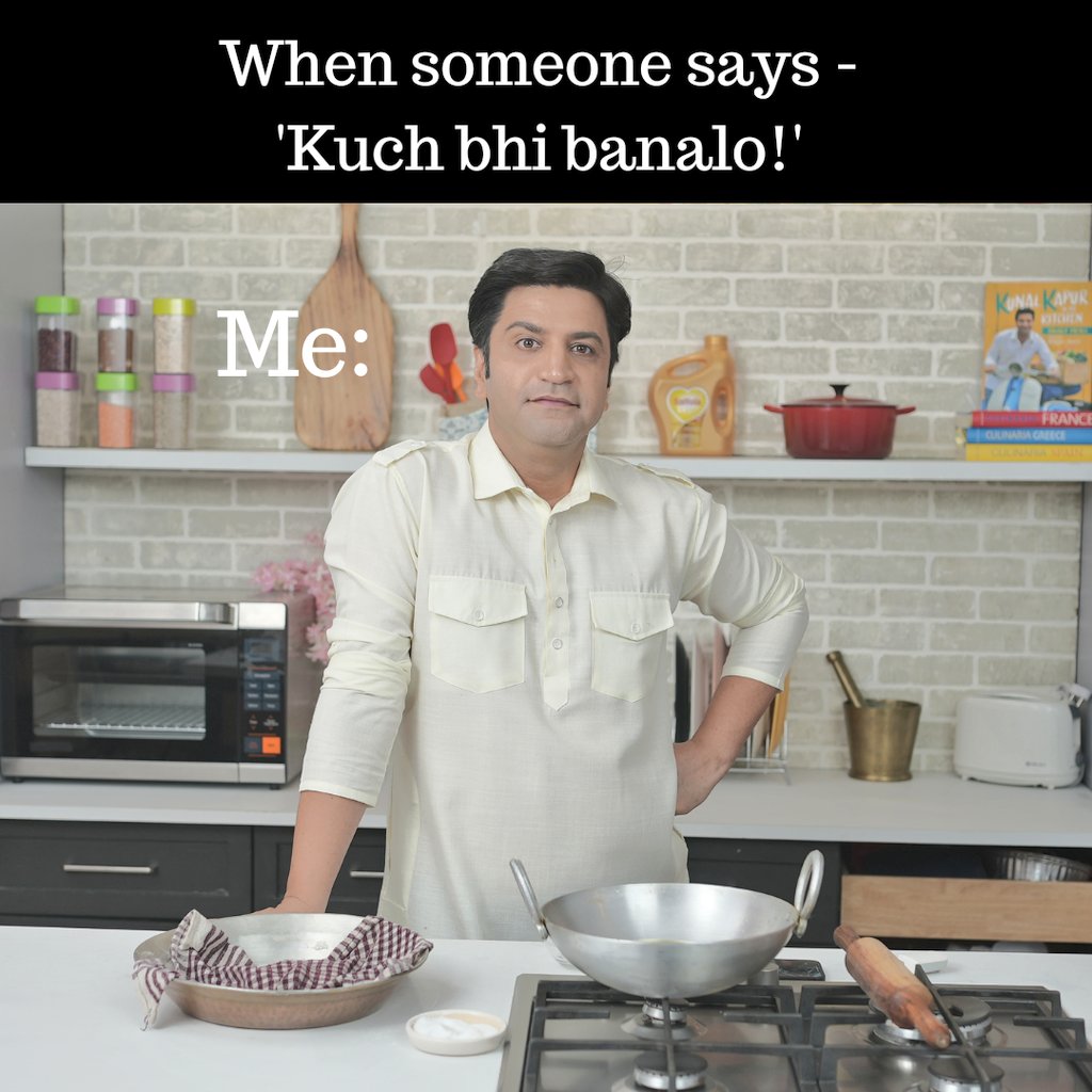 Seriously, ye kuch bhi kya hota hai? Batao!😒

#kunalish #chefkunalkapur #meme #ThursdayThought #Thursdayquote #chef #chefsfortheworld