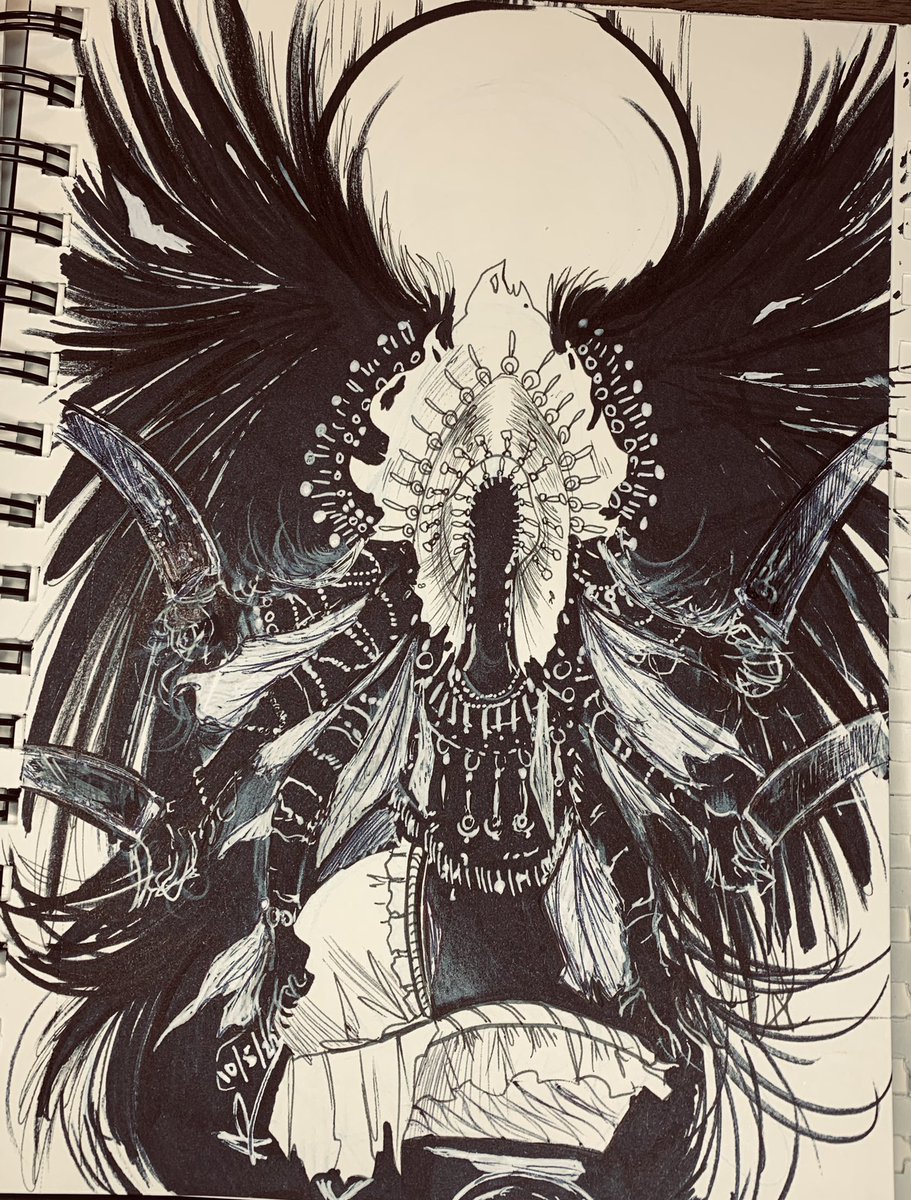 Mergo’s Wet Nurse.

#soulstober #drawlloween #bloodborne #drawtober #sketchtober #soulsborne