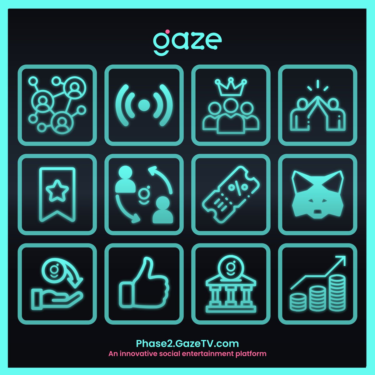 With GazeTV P2P Transfer, you can send and receive GAZE instantly with your Zonemates in a few clicks, without leaving the platform.

#GazeTV #Gazer #GAZE #EverySecondCounts #Web3 #SocialFi #Blockchain #P2P #Crypto