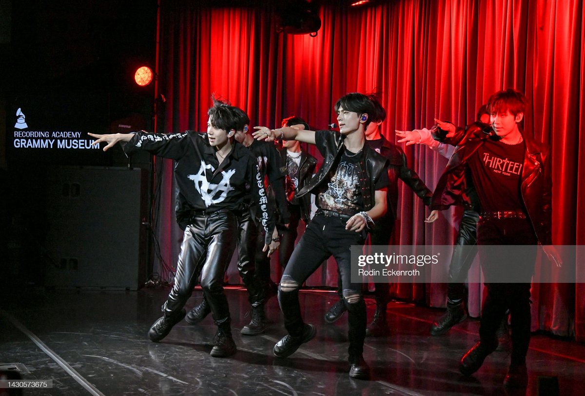 heeseungcokr's tweet photo. 221004 ENHYPEN at the Grammy Museum Global Spin Live in LA (Getty Images) https://t.co/kBdgWaTcme