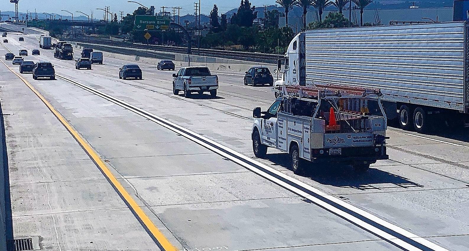 5 FWY LA County on Twitter "On I5 in Burbank some lanes and ramps