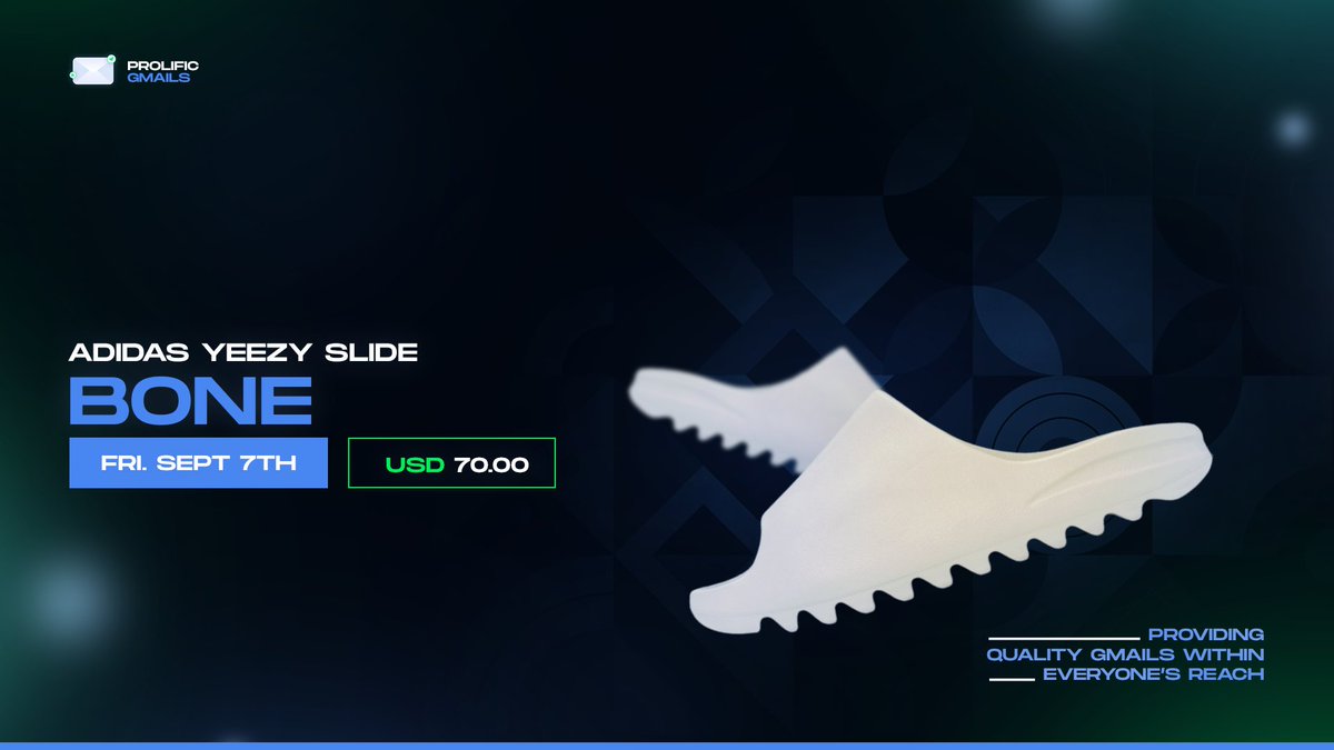 Slides are back and we are running it up tomorrow!💰

We have restocked some one clicks for those of you that are looking to COOK!

Use code "TWITTER20" for 2⃣0⃣% off!

Purchase one clicks here: prolificgmails.com/product-page/o…