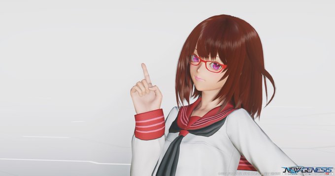 志貴くんのメガネ、フレーム色変えれてなかなか良いじゃん 