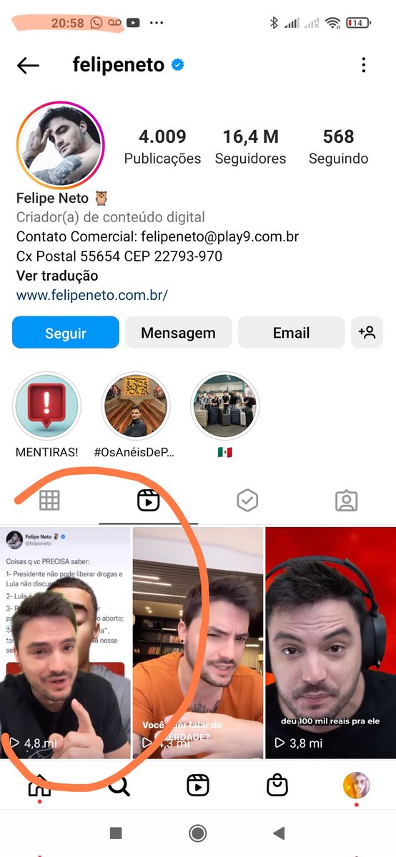 taoquei1's tweet photo. Nelipe feto, views de vídeos somados com artistes e velha mídia divulgando: 9 milhões de views.
Nikolas Ferreira, sozinho: 27,6 milhões de views.
Agora me diga, quem é insignificante?
A juventude entra numa nova era... https://t.co/pDxZnb6A8c