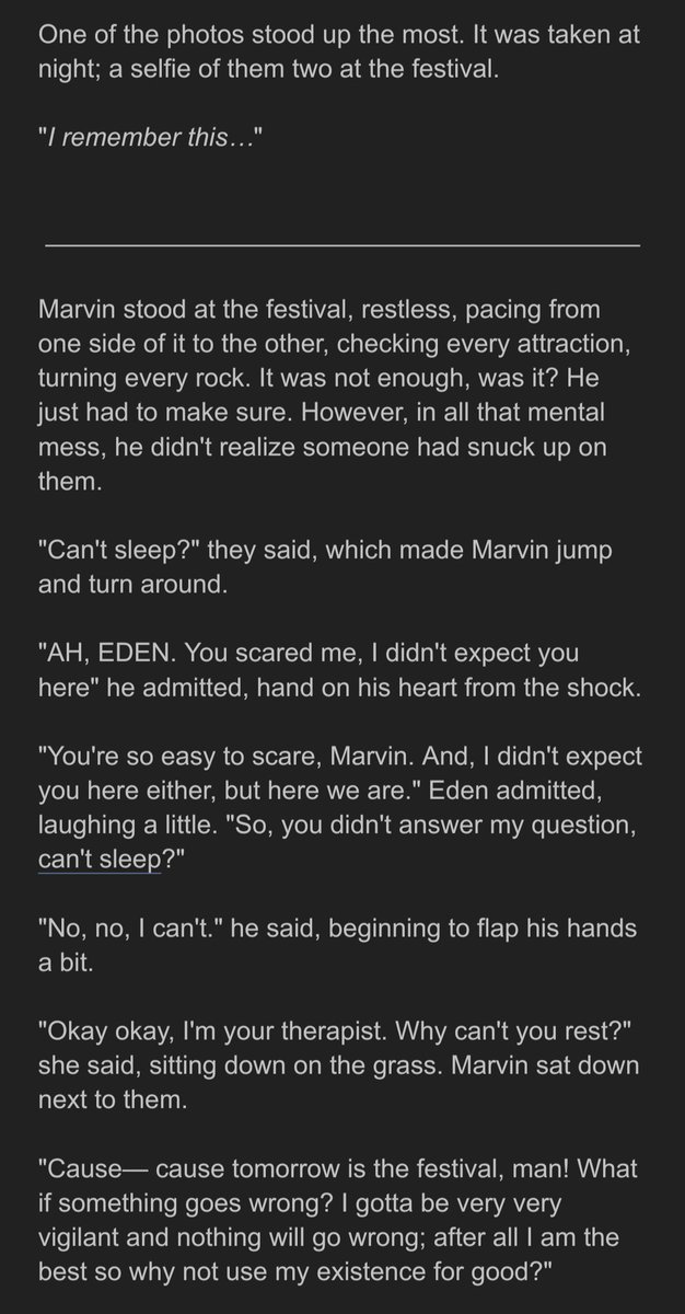 StoryHasAtve0m's tweet photo. SO, LITTLE SHORT CANON ONE SHOT OF OTHERCRAFT SMP, ENJOY! (THIS WAS APPROVED BY @edenn_loll )
#writing #oneshot https://t.co/u1CBZ5PmbX