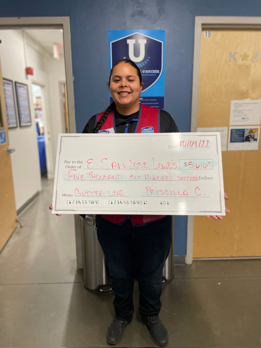 MV2790's tweet photo. Leads paying off, thank you  Priscilla for having a whole store attitude. https://t.co/IpwJRzNnaj