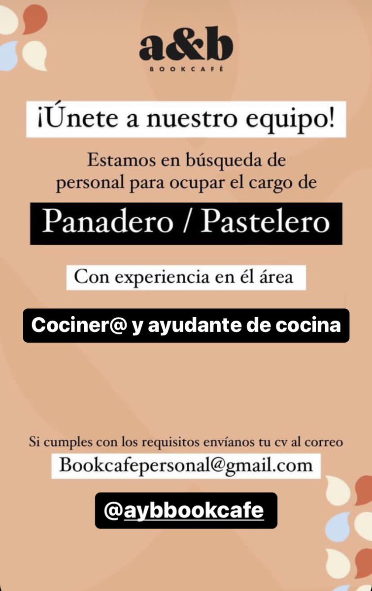 carlosfierrow's tweet photo. Buscas empleo??? https://t.co/a3Uz5lpeDi