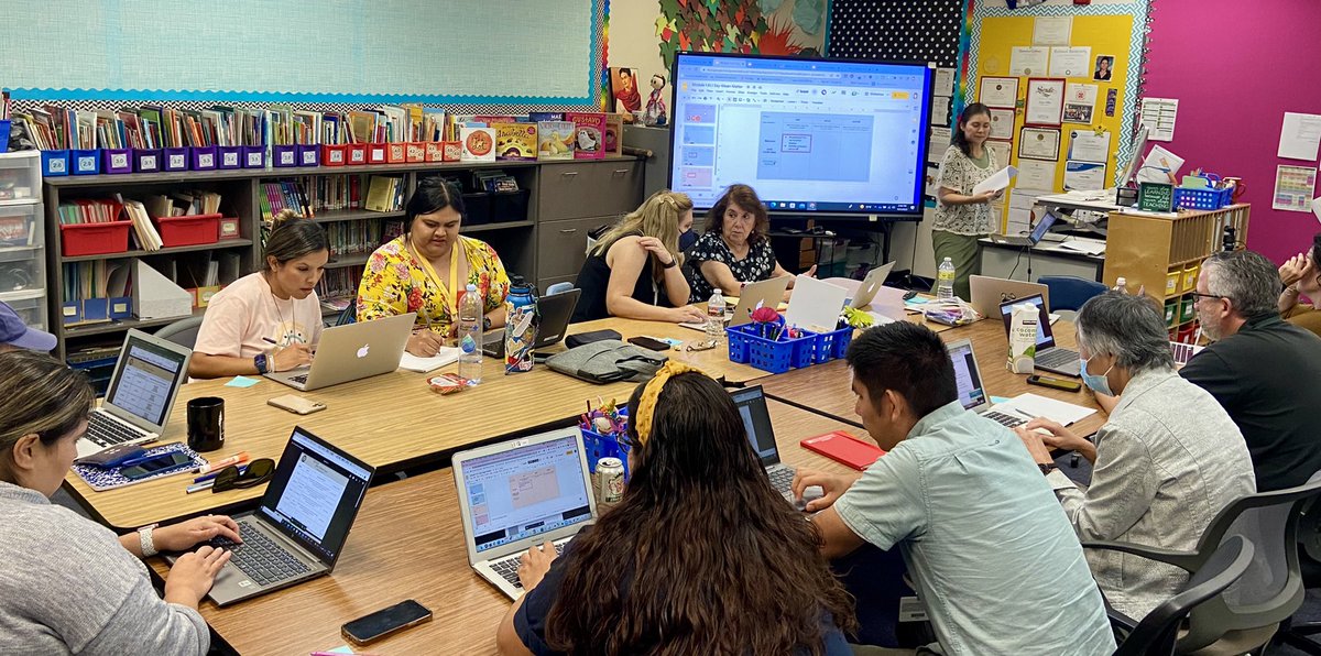 Nery_GP's tweet photo. Collaboration time with our team at Lowell Elementary to expand perspectives and identify GATE resources to support learning for all students. #sausdk12gate #rigorforall @mstorres7 @BiancaBarquin @DrLorrainePerez https://t.co/SvfPEc2Gxk