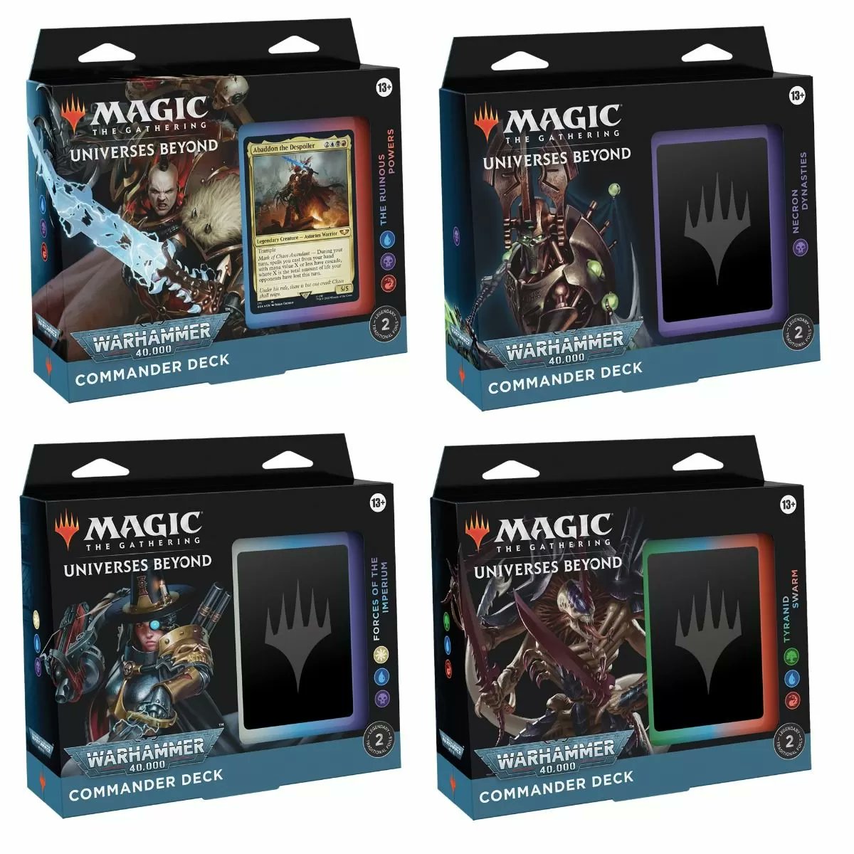 NRGSeries's tweet image. 🔸GIVEAWAY!!!🔸

Warhammer 40,000 - Commander Deck Display #MTG40K to one lucky user who:

♻️ - Retweets this post
🚶 - Follows us

Winner drawn Friday before #NRGOH (10/21)

Follow on Twitch and YouTube for our Live Paper Coverage: linktr.ee/NRGSeries

🧡 NRG Series