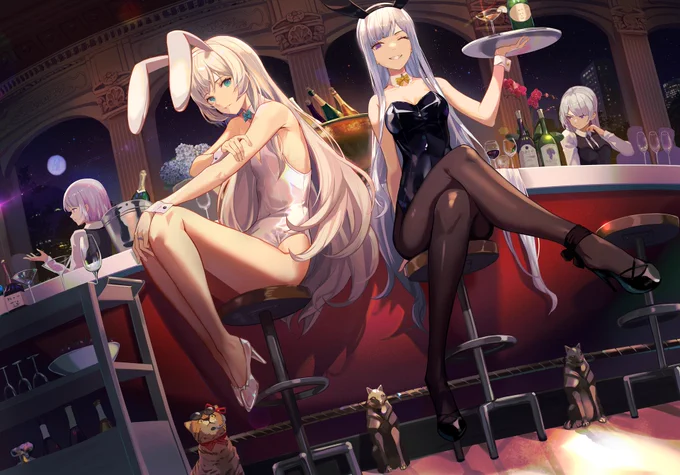 DEFY bar ... with bunnies Commissioned by Shapley () 
