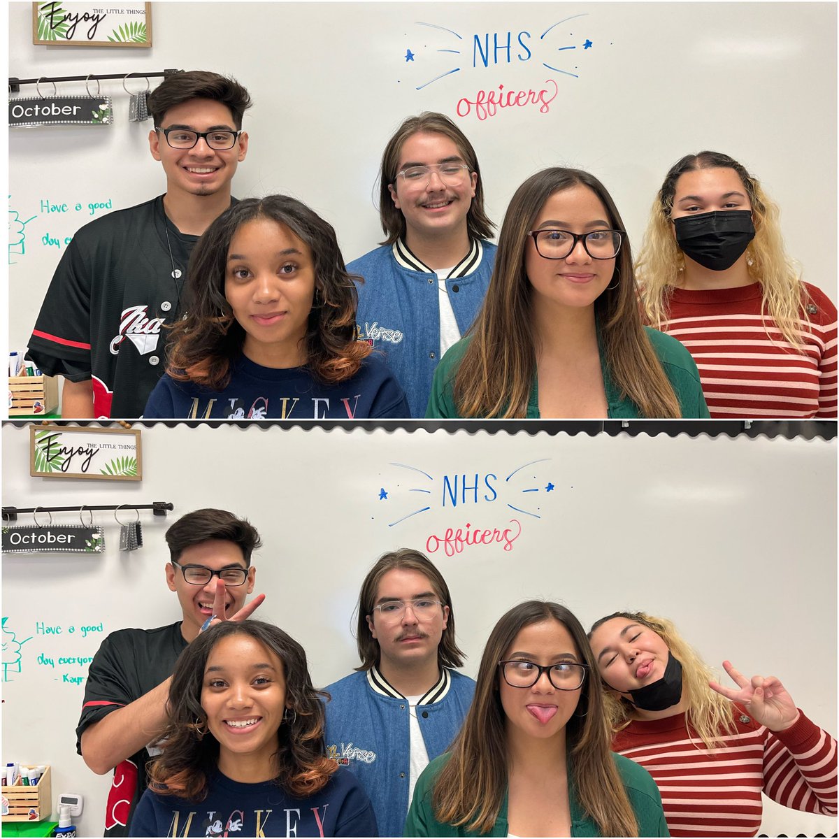 Meet our new NHS officers! 🥳🎉

<a href="/CECAclint_isd/">Clint ISD Early College Academy</a> <a href="/GallegosCECA/">Sthefanía Gallegos</a> 
#clint #ceca #patriots #nhs #election