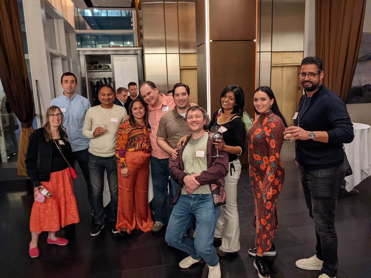 That's why I missed so much for in-person events. Memories from #MM22NYC