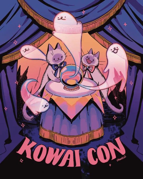 KOWAI-CON THIS WEEKENDOctober 7th~9th at 8pm (PST) Patreon items will also be available to the public! 