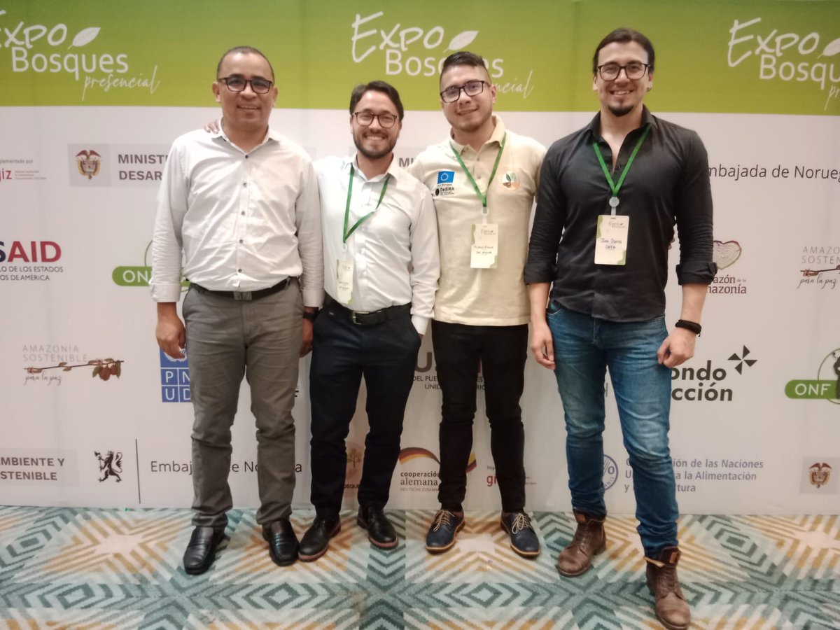ONFAndina's tweet photo. Desde #ONFAndina, nos complace haber sido parte de #Expobosques y nos comprometemos en impulsar el potencial forestal de 🇨🇴.Debemos tener esperanza en que actuando de manera colectiva podemos alcanzar grandes logros en favor de los bosques🌳y de las comunidades que los habitan. https://t.co/nCGJLx1nFw