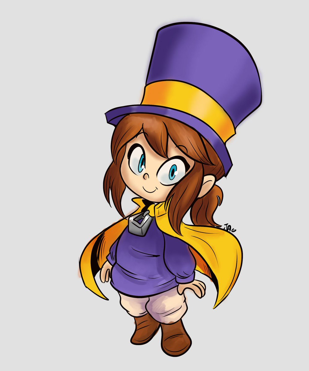 「Happy 5th Anniversary to #AHatInTime Lov」|DumbNBass (Comms OPEN)のイラスト