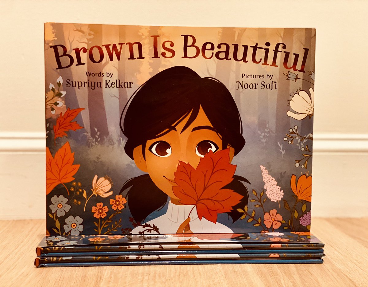 A beautiful book in all the ways a book can be beautiful. Congrats to @supriyakelkar_ on another stunner. And Noor Sofi’s artwork—my word. Every page is a masterpiece. Like all Supriya’s work, Brown Is Beautiful is a must-have for your home, library, and/or classroom collection.