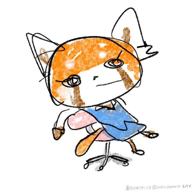 季節の変わり目って気分落ち込むよね〜 #アグレッシブ烈子  #Aggretsuko 