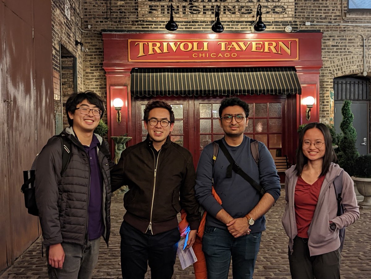 Just got back from @MicroArchConf in Chicago, and while I'm wiped out, it was great to catch up with so many people and make new acquaintances! I also cherished getting a bit of time in with my ARCANA Group compatriots (including @YiqiuSun and @pratikrsampat). Till next time!