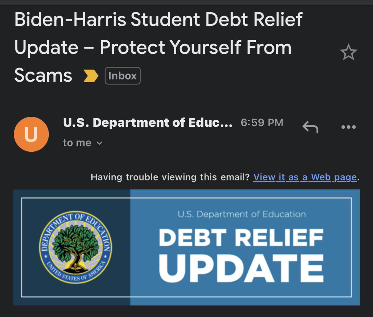 ShondaMartin_'s tweet photo. Student Loan Debt Relief Update per DeptOfEd: 
- Applications will open “later this month” 
- Refinancing your loans will cause them to lose eligibility. 
- Everyone should obtain their FSA ID (&amp; avoid giving it out)
- Make sure your contact info is u2d on https://t.co/biEHCrq70y https://t.co/NOrDS32Szq