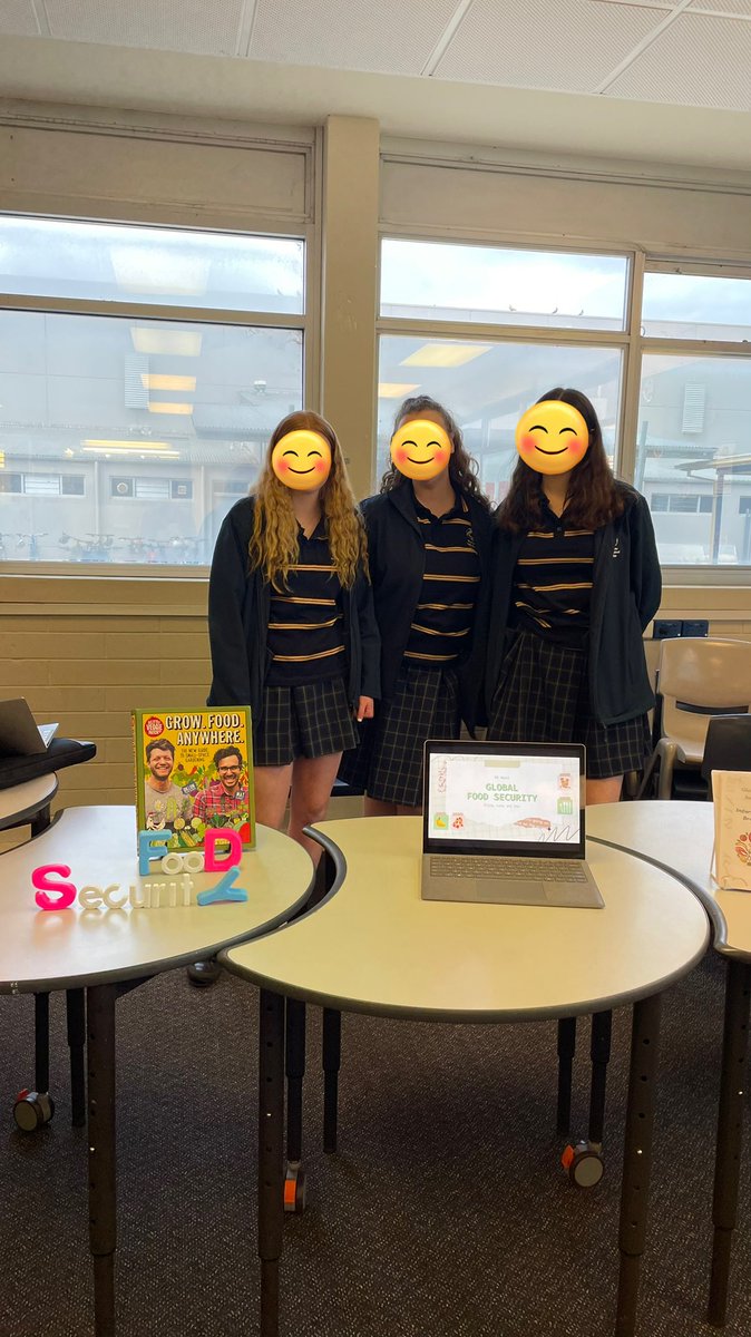 pardola1's tweet photo. Year 9 students held an expo in week 10 informing students about #foodinsecurity and solutions they proposed. We also held a food drive and students and teachers were very generous with donations https://t.co/gboVS8vCmj