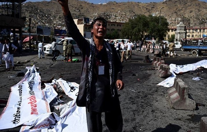 ZiaHussaini81's tweet photo. Do you remember this picture? More than 100 educated young Hazara killed in a minutes.
#StopHazaraGenocide https://t.co/1IKWdtps4e