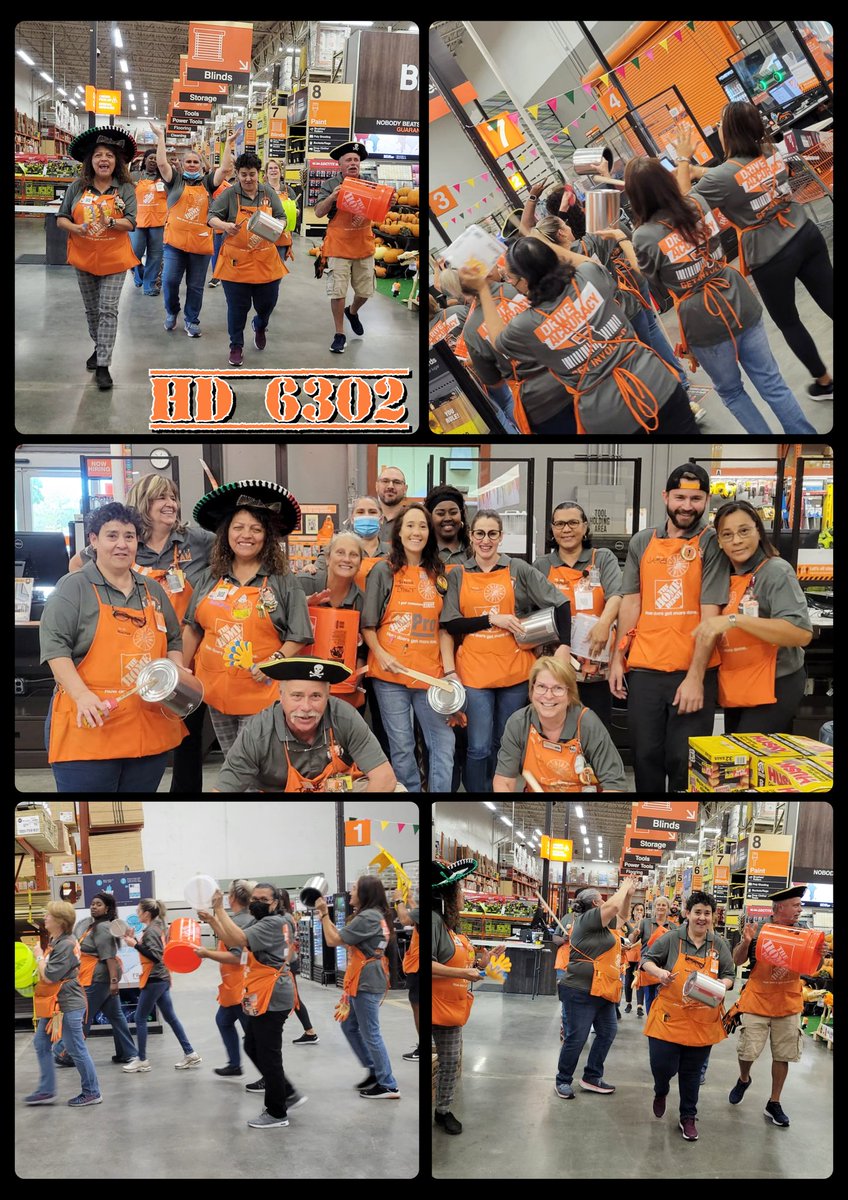 CAM 2022 celebration continues at Marathon Home Depot: this Front End is on 🔥 fire with excitement! 📢🎺🎸🥁🥳🎊