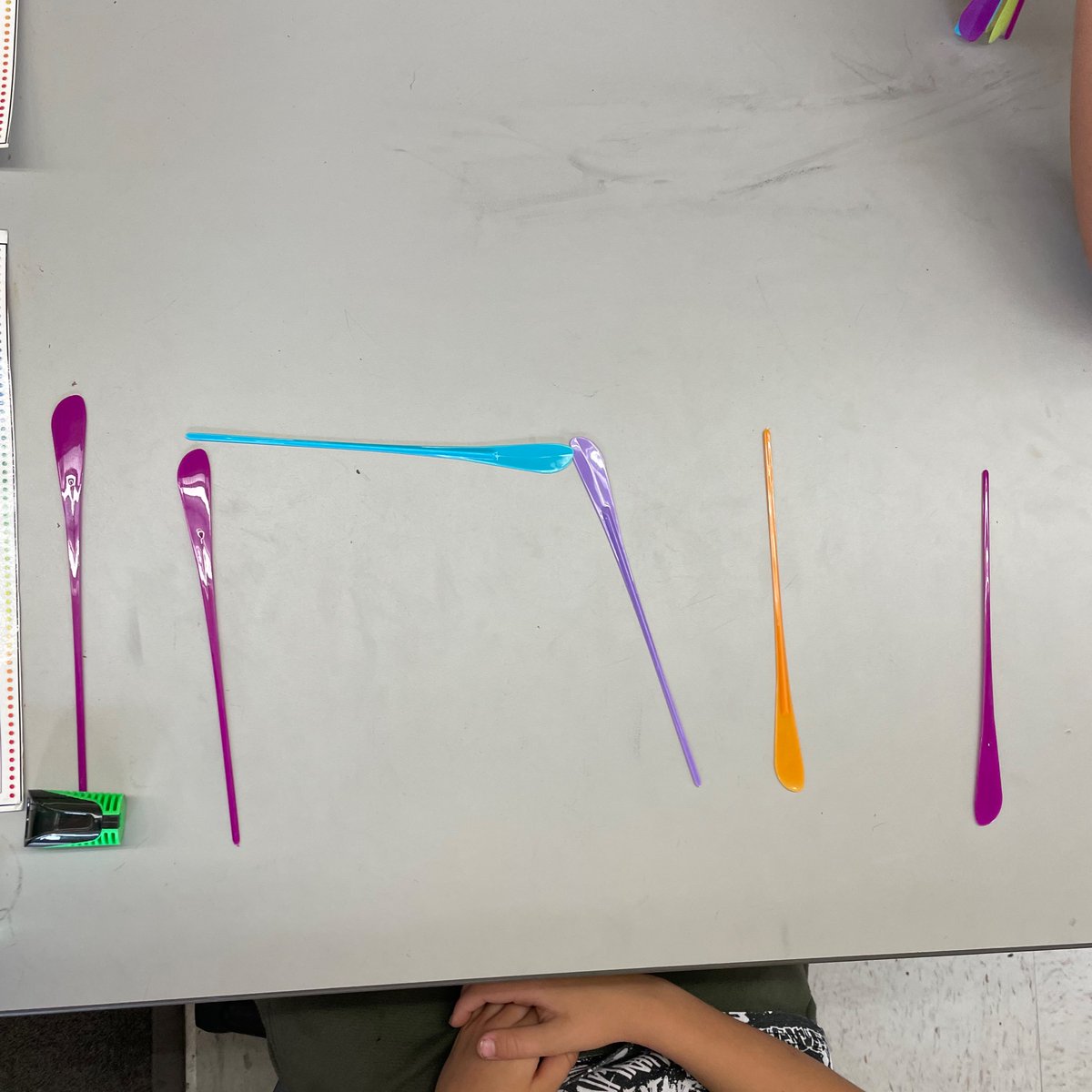 dana_kulak's tweet photo. For my Arts Ed unit I decided to do music. My first lesson was a huge hit with the kids, making musical compositions using the quarter and eighth note with stir sticks.😊🎼🥁 #artsbasedlearning #internship https://t.co/FjKoL14M6l