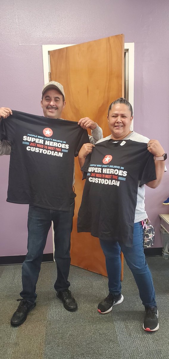 Happy Custodian Day to our best custodians! We appreciate everything you do for Hawthorne.