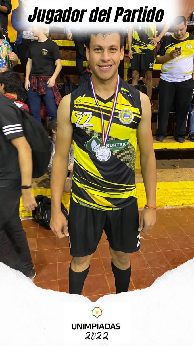 feuni_py's tweet photo. Jugador del partido Volley Masculino: Rodrigo Duarte 💪🏼 https://t.co/cSMlBKqSk4