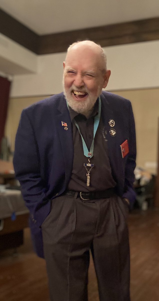 KofC704's tweet photo. Happy Birthday Brother Knight George Young on 80 Years!  @kofc https://t.co/vJAn9enXSc