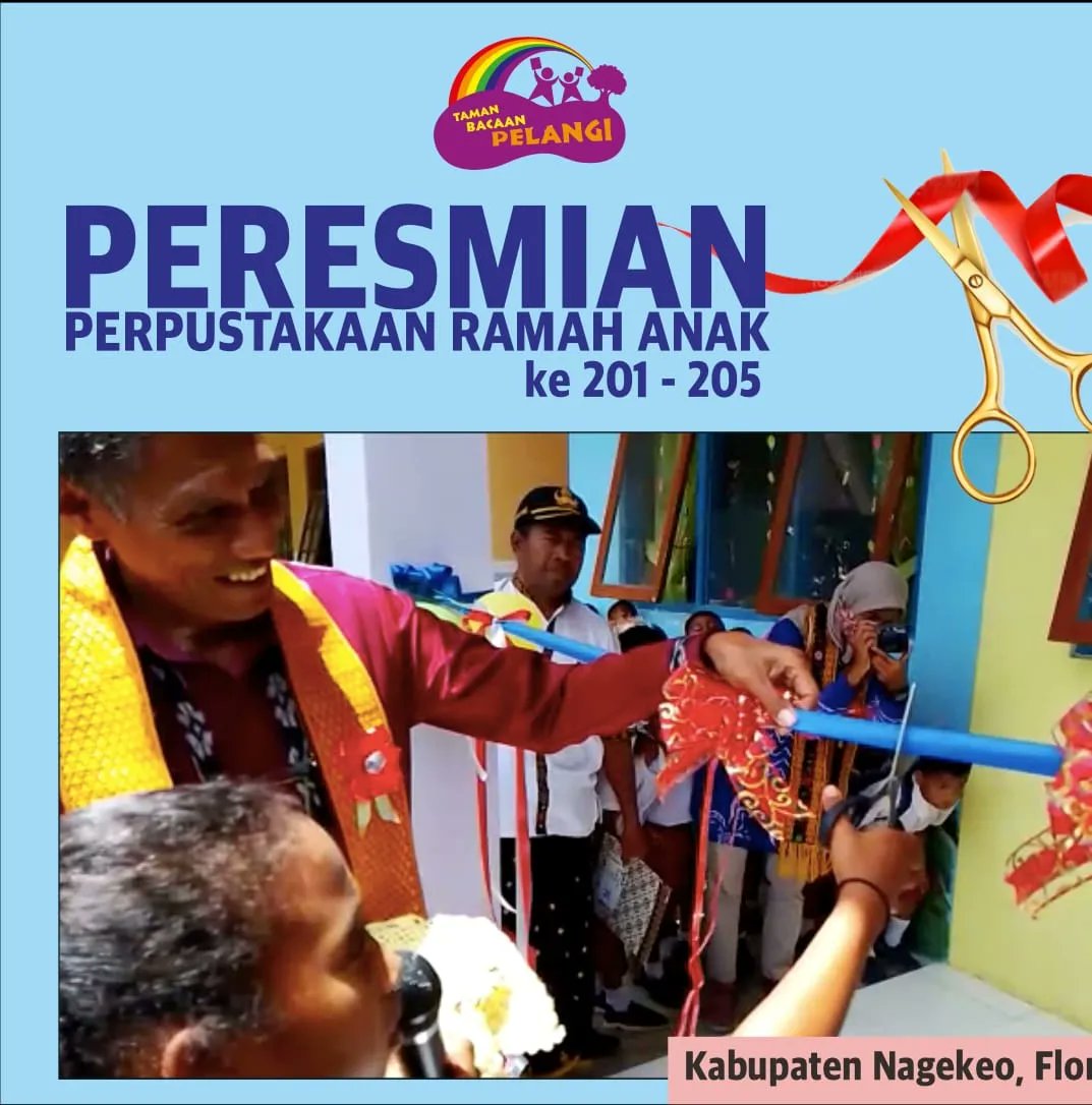 Taman Bacaan Pelangi tweet media