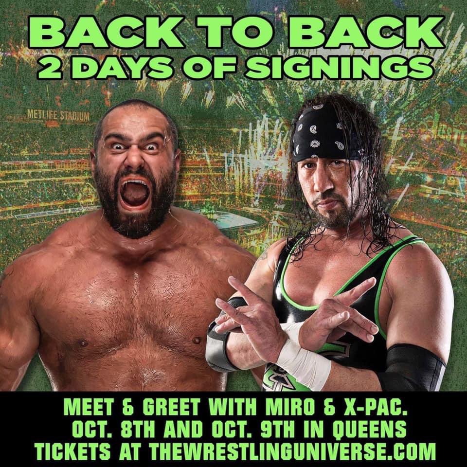 Wrestling Universe on Twitter "HUGE Weekend of Appearances at The