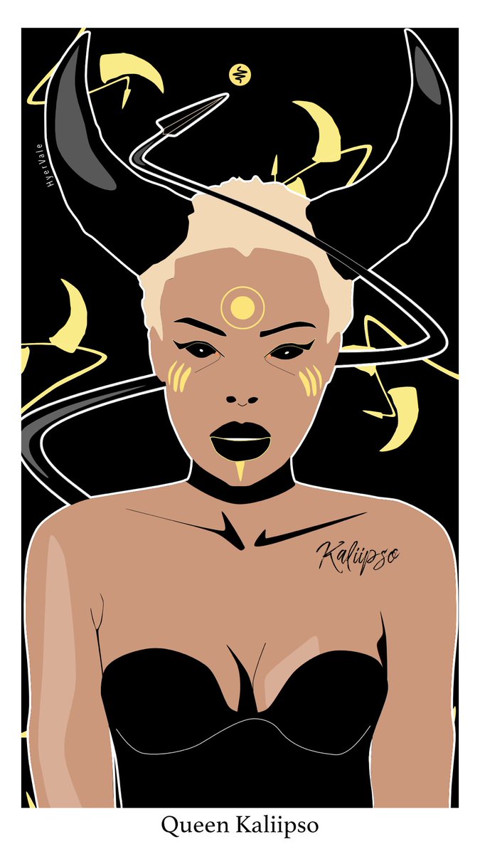 Cory_KayCe's tweet photo. Been meaning to share some of my art with y’all.. #tarotcardqueens https://t.co/pOILQNRFpg
