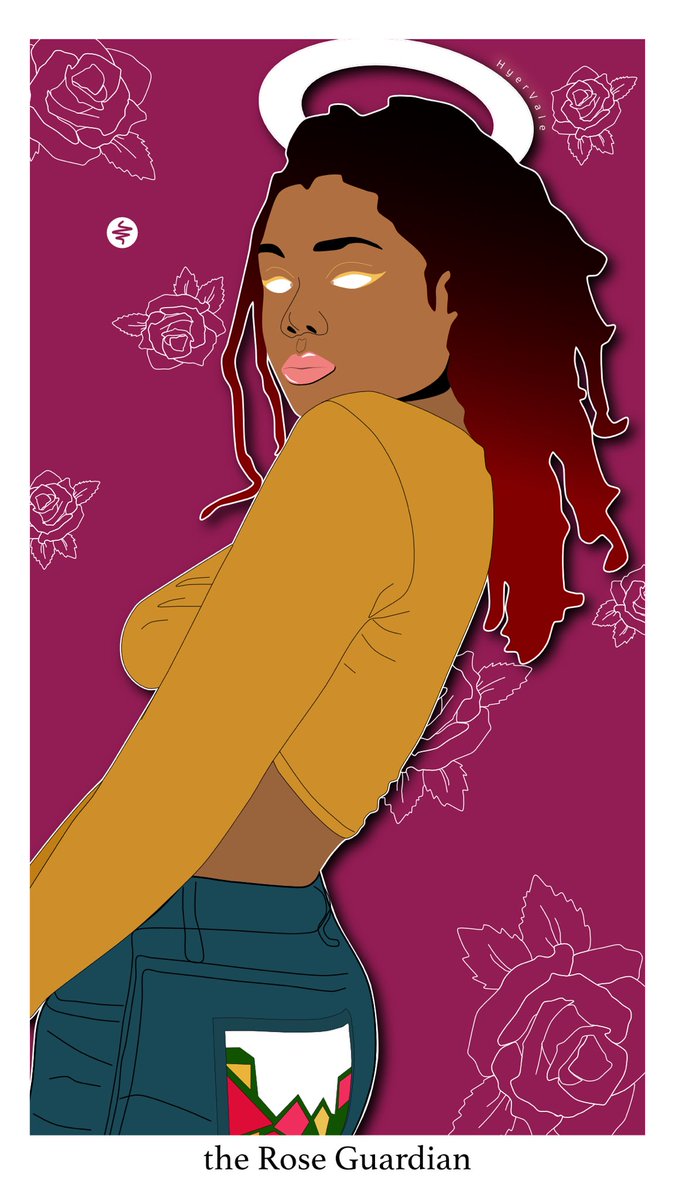 Cory_KayCe's tweet photo. Been meaning to share some of my art with y’all.. #tarotcardqueens https://t.co/pOILQNRFpg