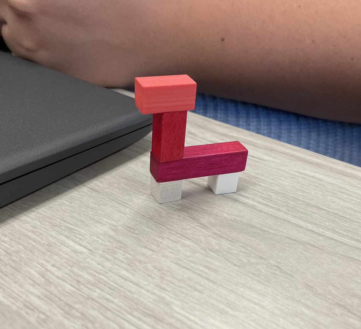 jnovakowski_'s tweet photo. Teacher candidates in the primary cohort created animals with a value of 10 using Cuisenaire rods in #EDCP340 and then created self-portraits with a value of 100 as they investigated this math material.  #UBCBEd2023 https://t.co/jgVjz6SLt0